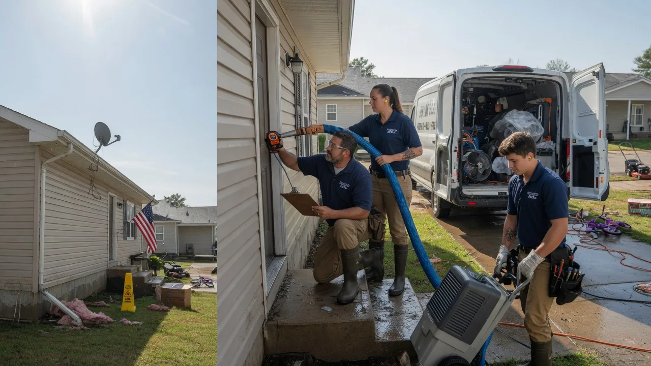 Ceiling Water Damage Restoration in Lamont, MI near me